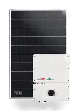 Solar Panel and a solar inverter