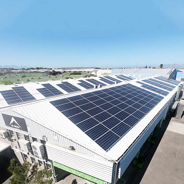 Large Commercial Solar System installed by Sunrays Power