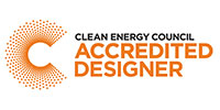 Clean Energy Council Accredited Designer logo