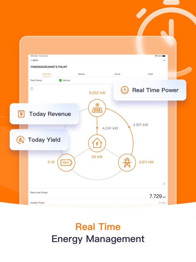 Real Time Energy Management Infographic